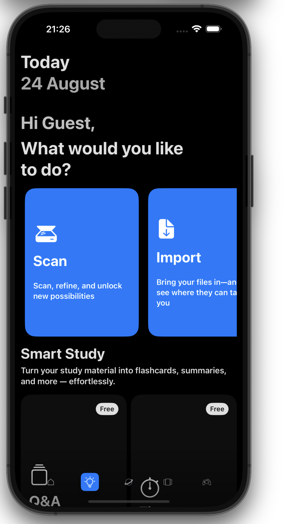Central Screenshot